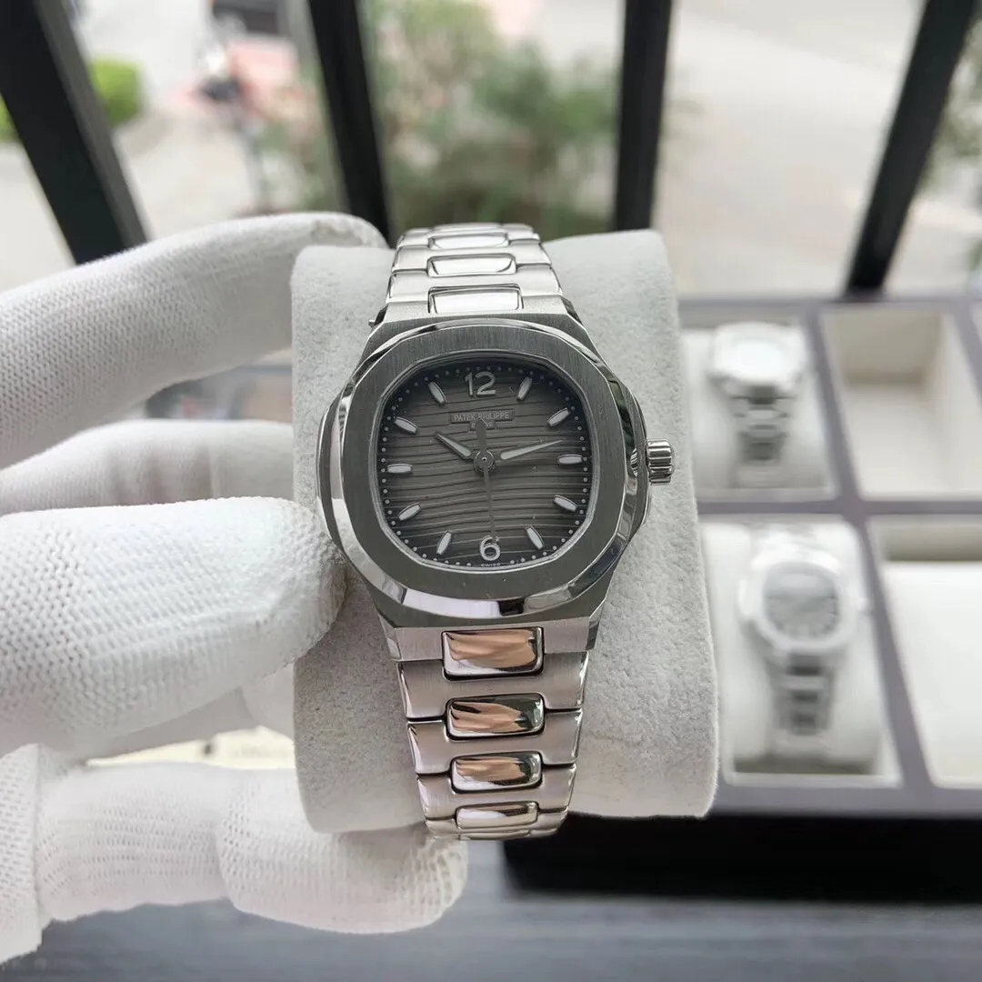 【Foreign trade import】💰1640! Women's Nautilus Patek Philippe - Nautilus Series 🌹🌹🌹 Trendy and generous collection, all-round creation of women's exclusive watches 316L stainless steel case, automatic winding movement, size 30mm × thickness 10mm🔥Top quality products continue to be produced🔥
